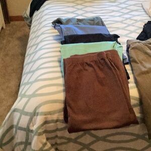 Denim & Co Elastic Waist Ladies Size Large Capris